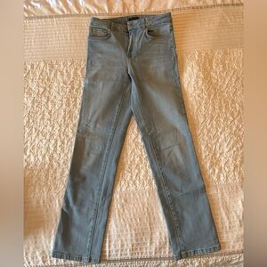 Massimo Dutti Light Blue Jeans with Brown Label